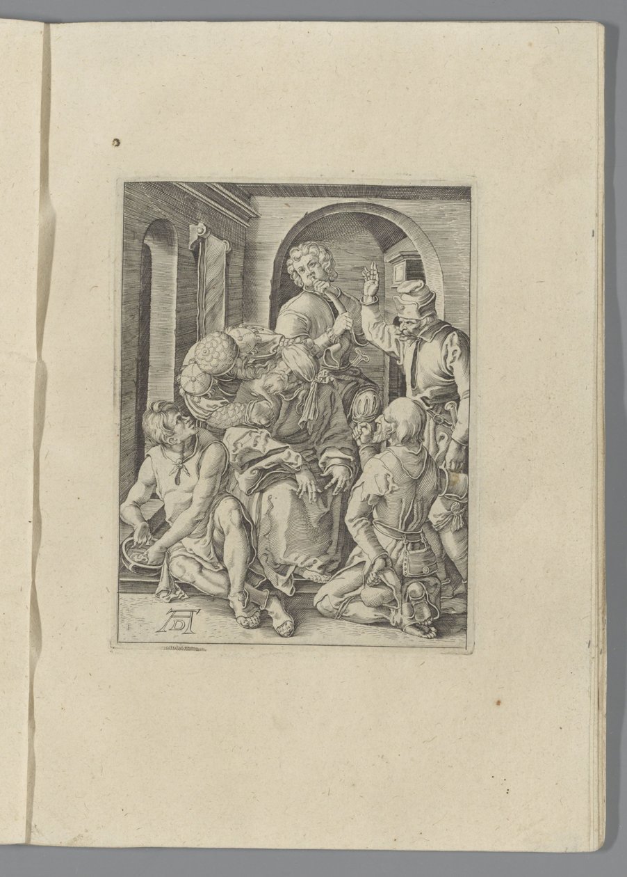 Výsměch Kristu The Little Passion (název série) Passio Christi Ab Alberto Durer Nurenburgensi Effigiata (název série) od Anonymous