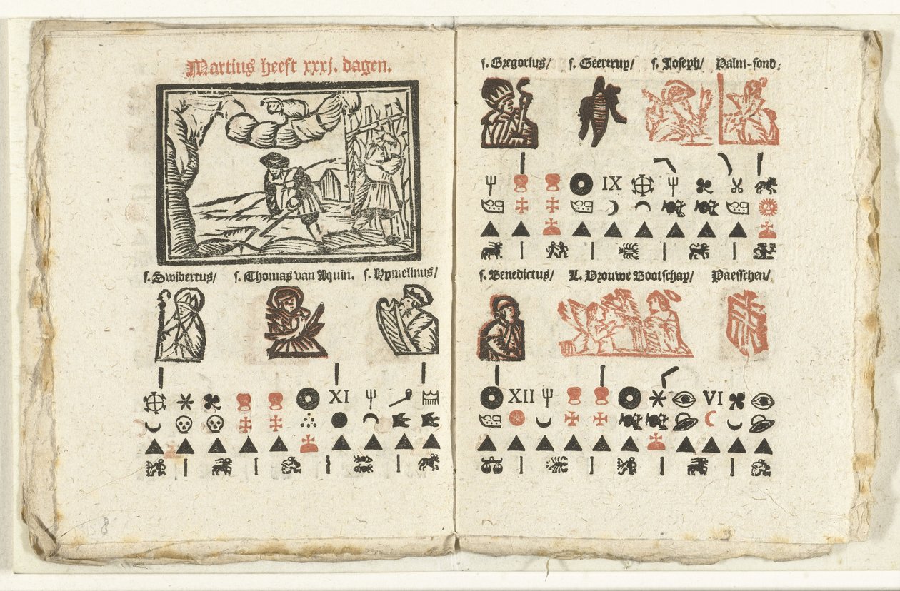 Stránky s předpovědí na březen 1712 od Anonymous