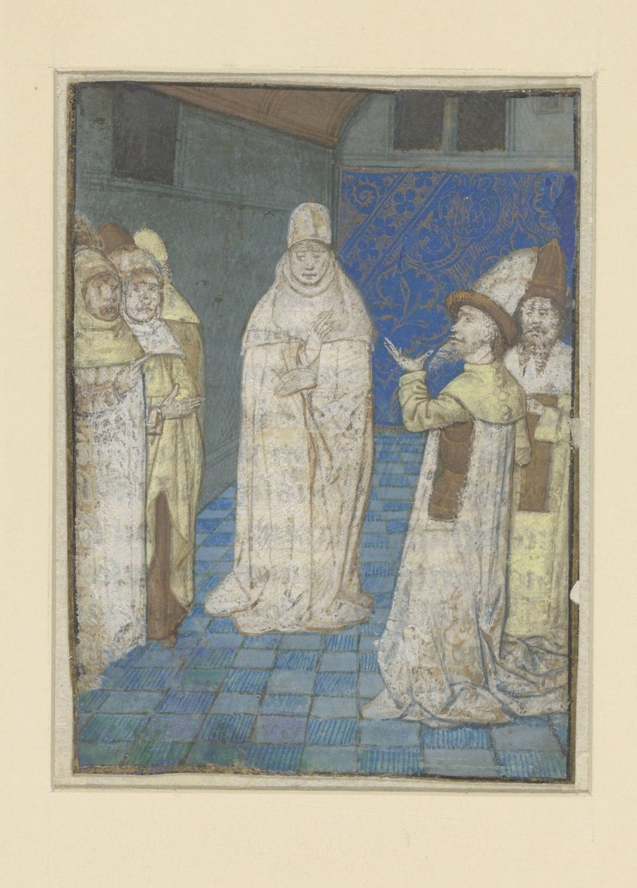 Boccaccio zprostředkuje diskusi Dobrodružství vznešených mužů a žen (název série) od Anonymous