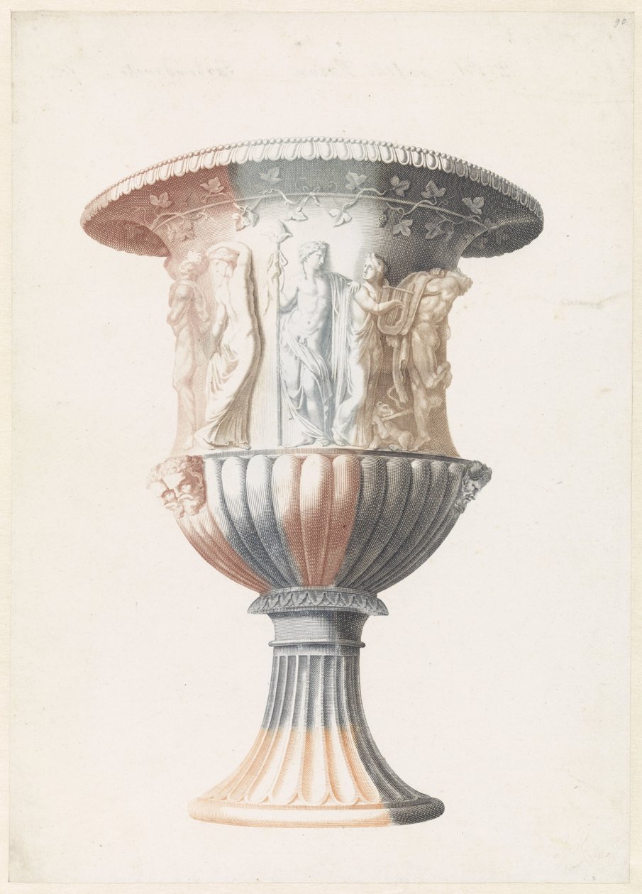 Váza Borghese od Anonymous