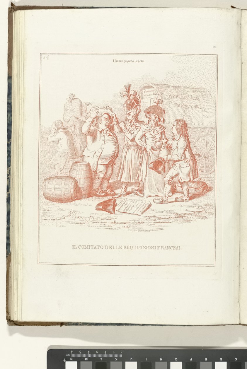 Comité van Franse Rekwisities, 1795 Francouzský rekviziční výbor (název předmětu) Hollandia Regenerata (italská kopie) (název série) Regenerace Holandska: Specchio všem regenerovaným národům (název série na objektu) od Anonymous