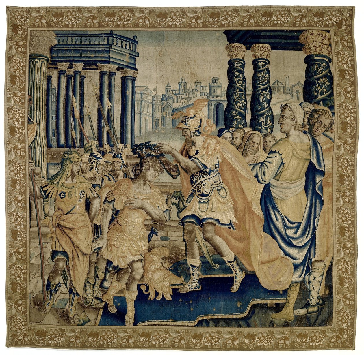 Coriolanus dostává vavřínový věnec The History of Coriolanus (název série) od Anonymous
