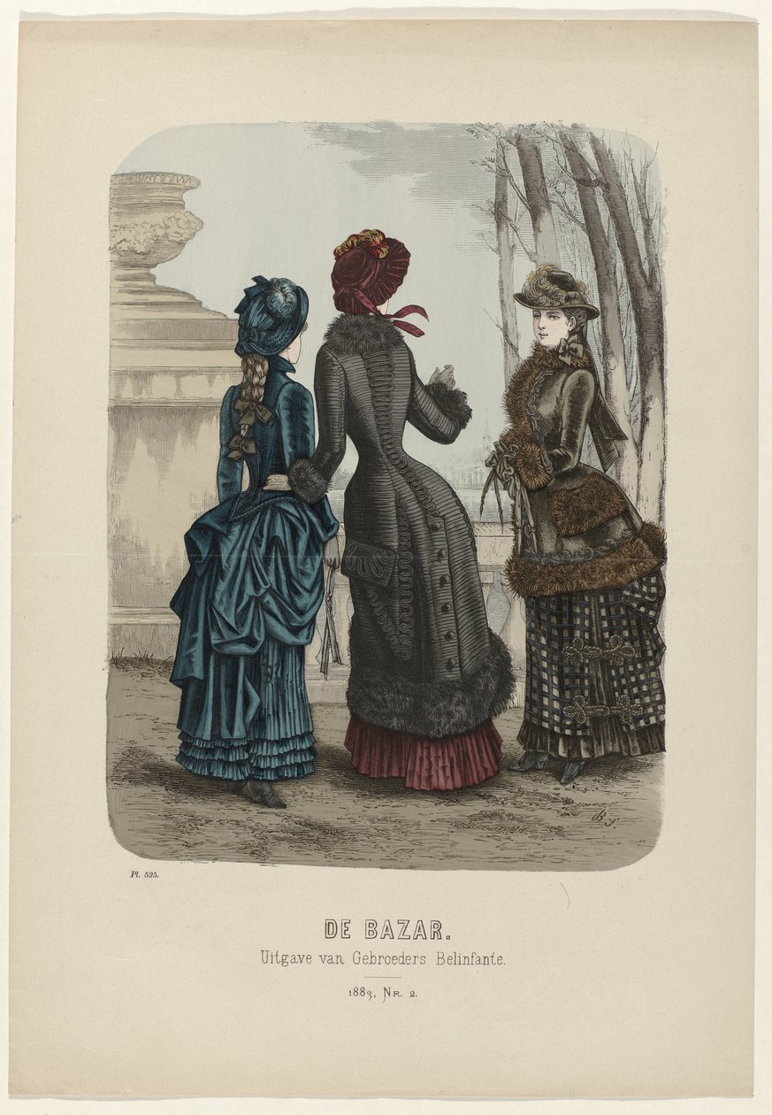 De Bazar, 1883, No. 2, Pl. 525 od Anonymous