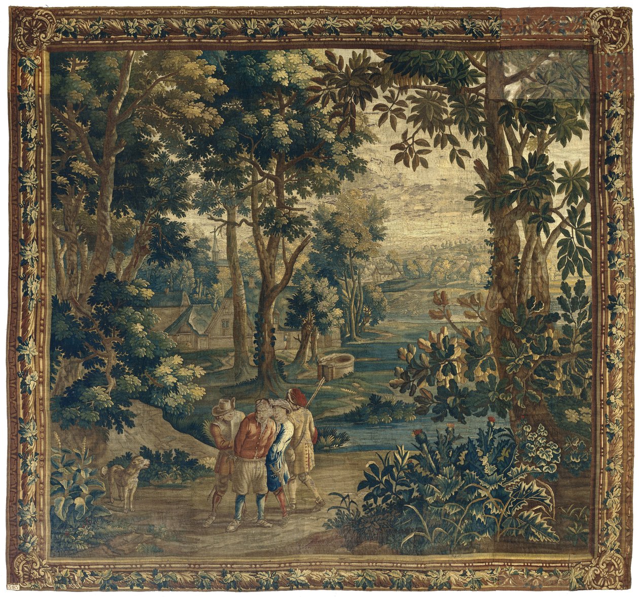Lovci kachen chytí a uchvátí pytláka Lidový život do Teniers (název série) od Anonymous