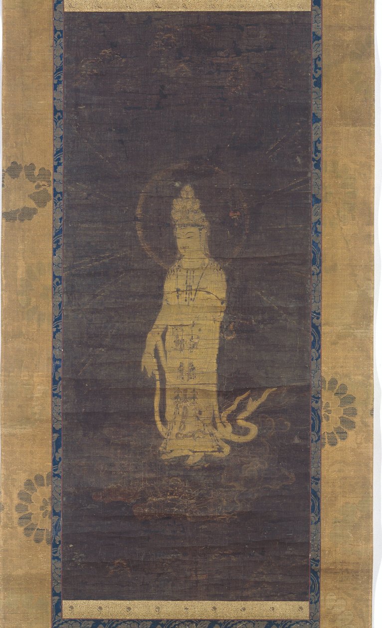Jedenáctihlavý Kannon Japonsko, dělo Juichimen, 14.-15. stol od Anonymous