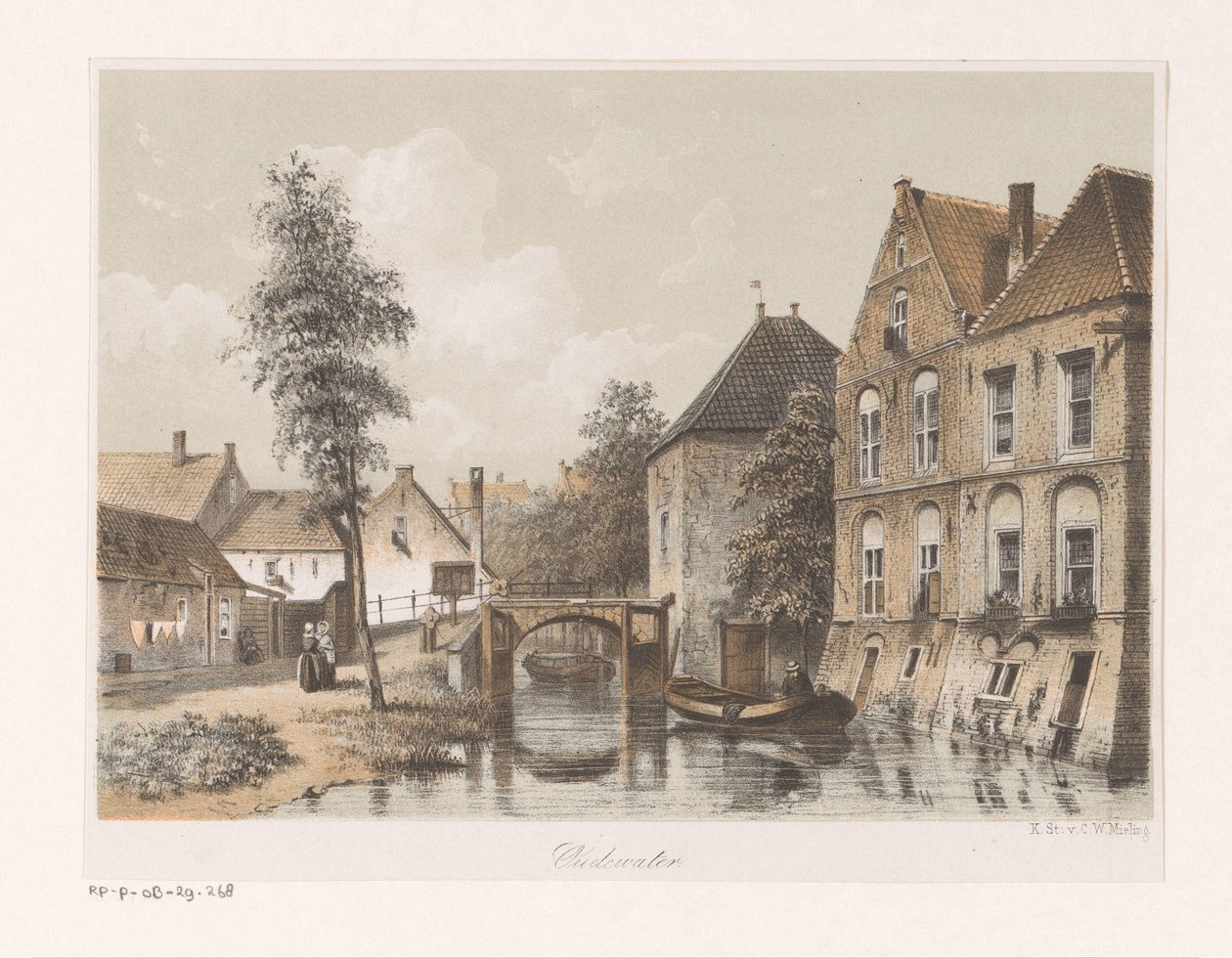 Pohled na Oudewater od Anonymous