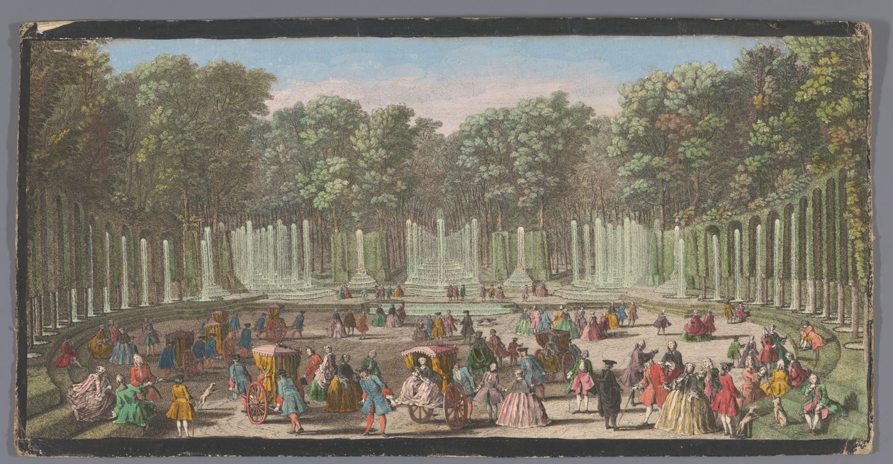 Pohled na Bosquet du Théâtre d