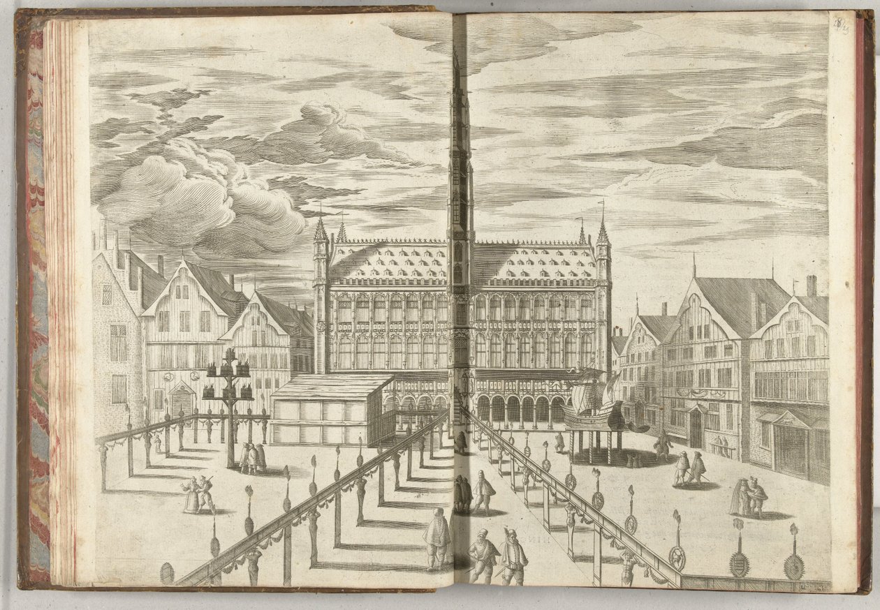 Grote Markt se síní slávy, 1594 od Anonymous