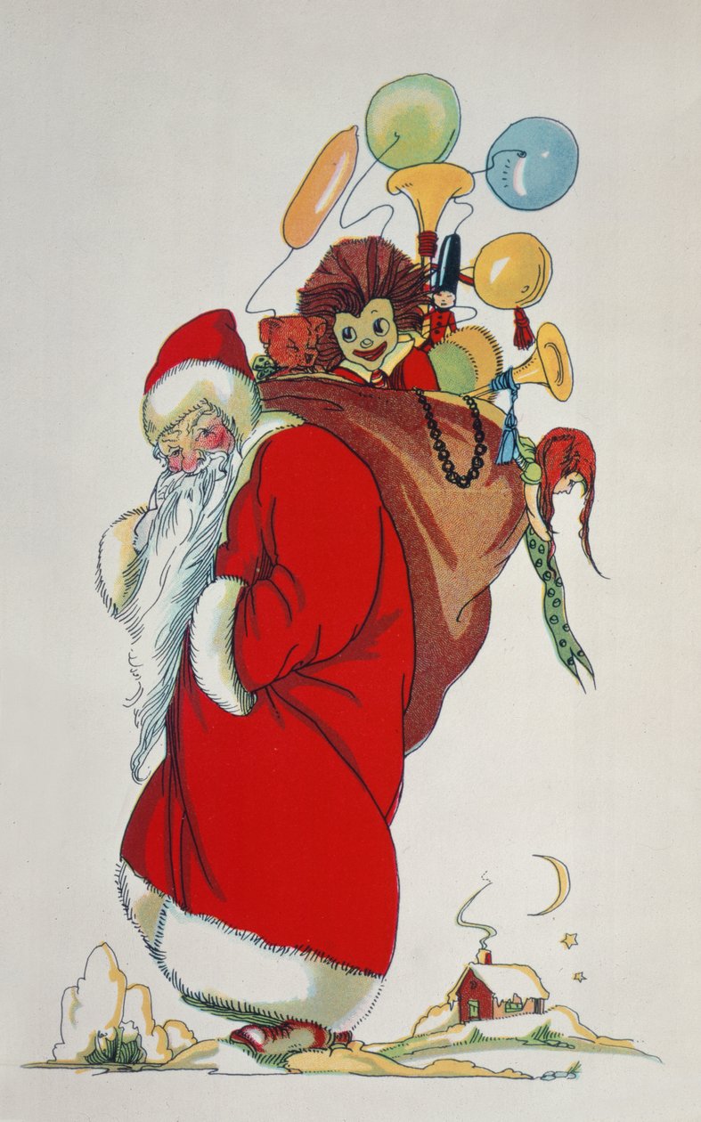 Přichází Santa Claus (knižní ilustrace) od Anonymous