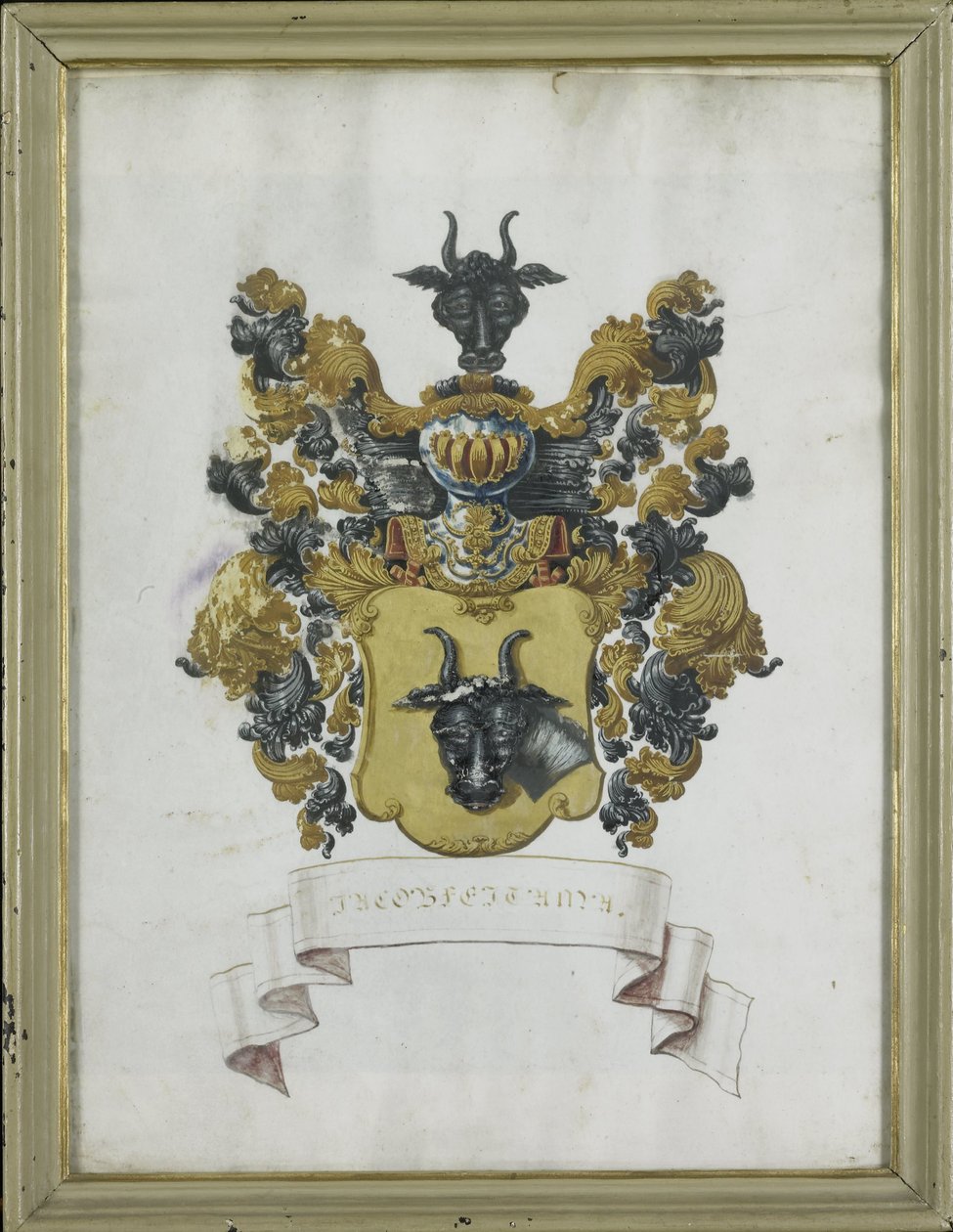 Erb Jacoba Feitamy II (1698-1774) od Anonymous