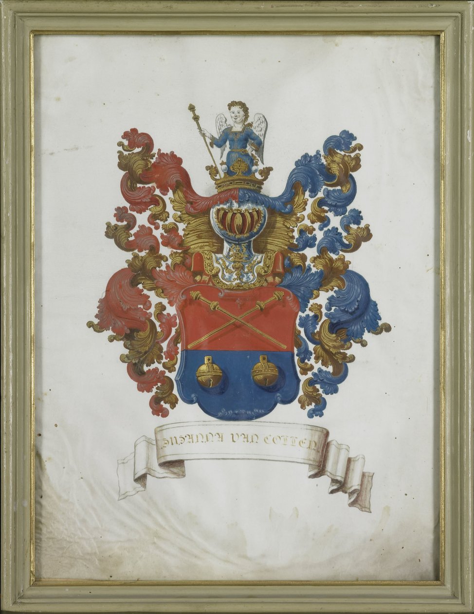 Erb Susanny van Collen (1692-1745), manželky Jacoba Feitamy od Anonymous