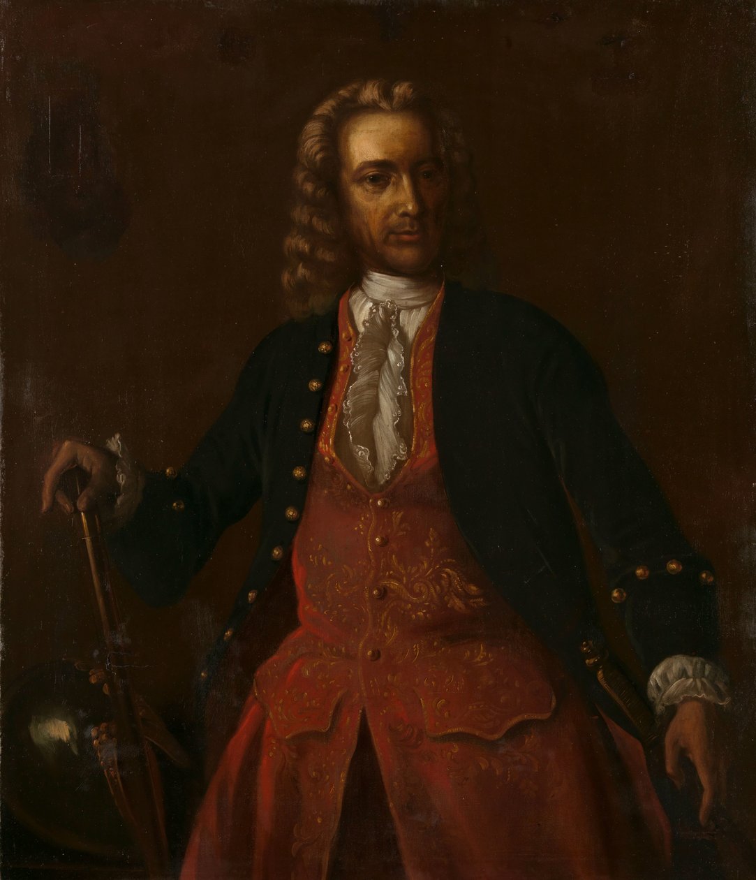 Jacob Mossel (1750-1761) Portrét Jacoba Mossela, generálního guvernéra Nizozemské Východoindické společnosti od Anonymous