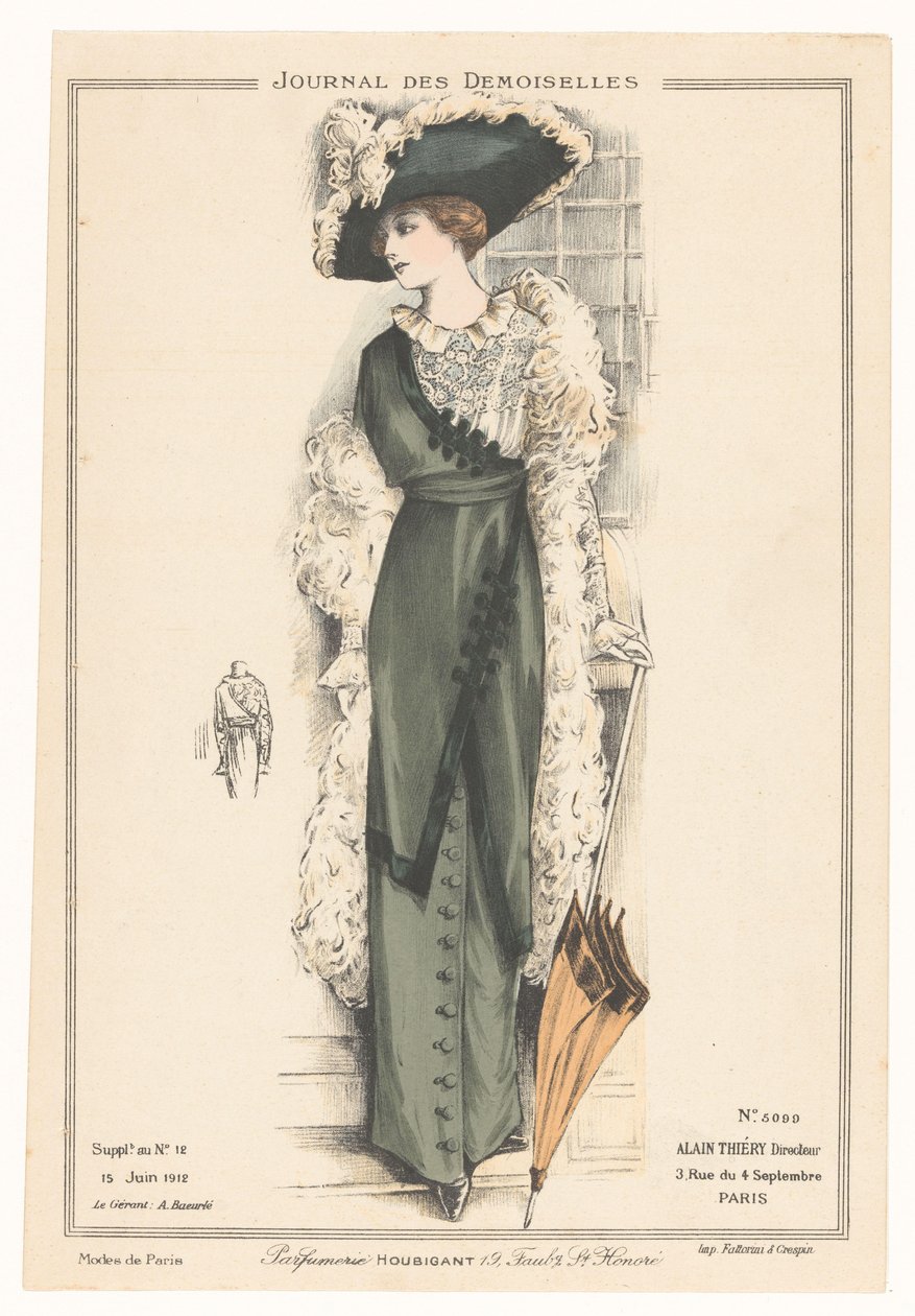 Journal des Demoiselles 15. června 1912, no. 5099 od Anonymous
