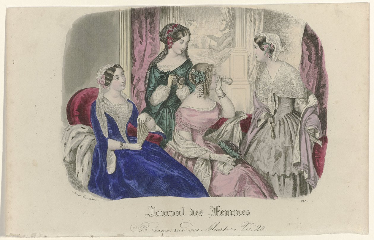 Ženský časopis, 1840-1851, Pl. 1580 od Anonymous