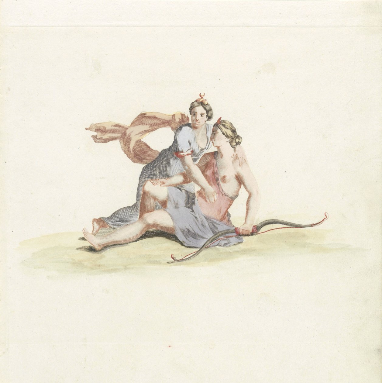 Jupiter v Callisto od Anonymous