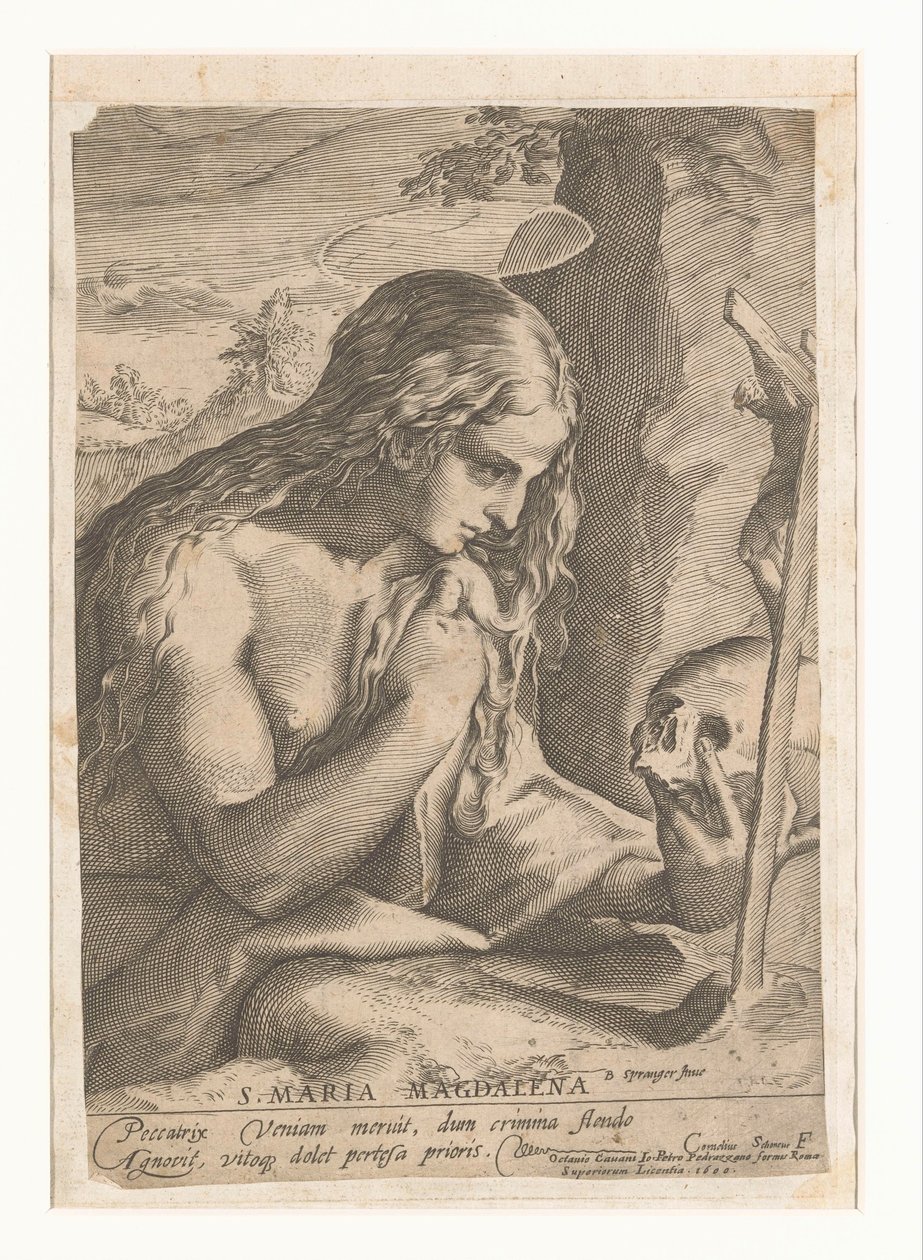 Marie Magdalena S. Maria Magdalena (titul na předmětu) od Anonymous