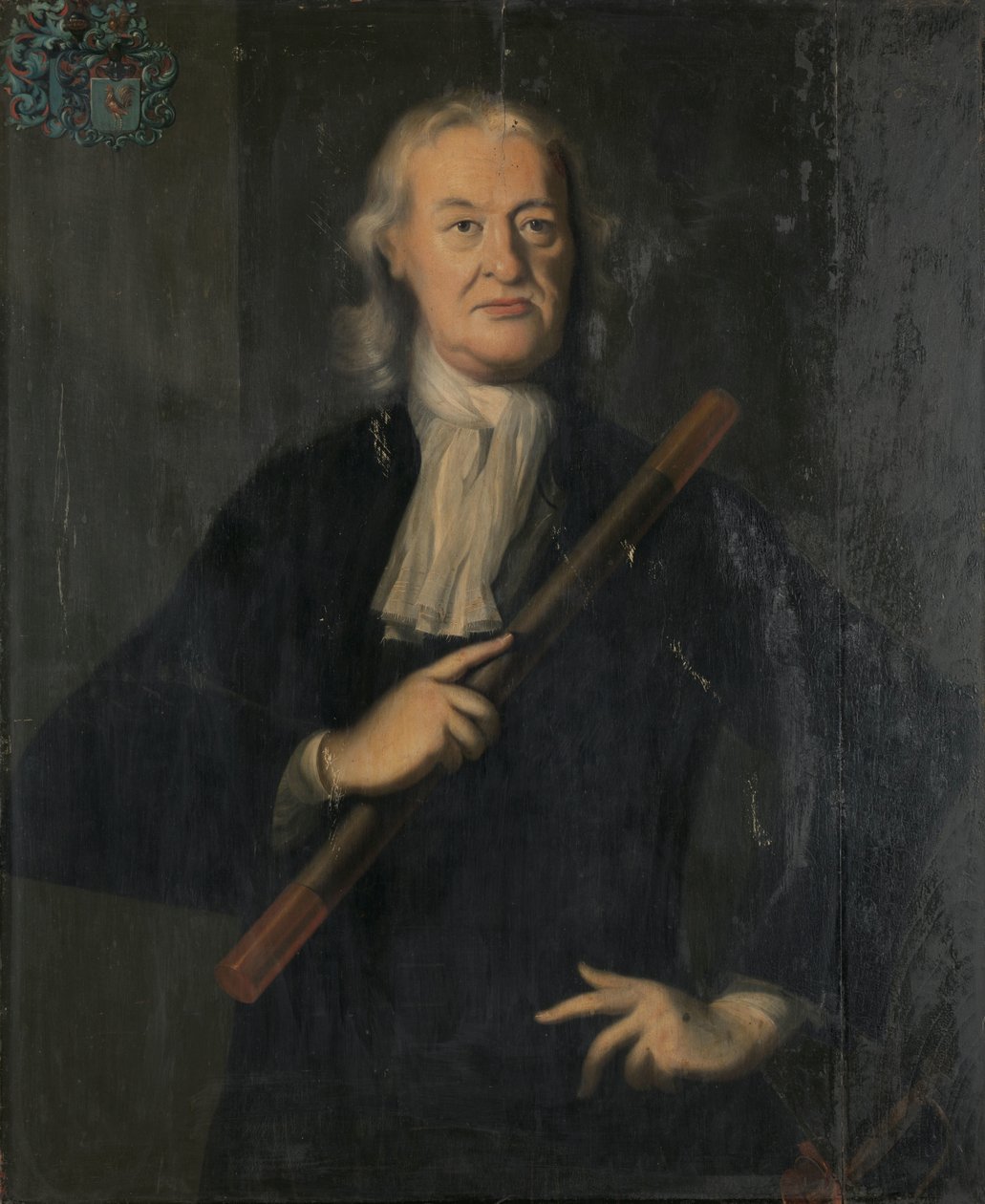 Matthew de Haan (1725-1729) Portrét Mattheuse de Haana, generálního guvernéra Nizozemské východní Indie od Anonymous