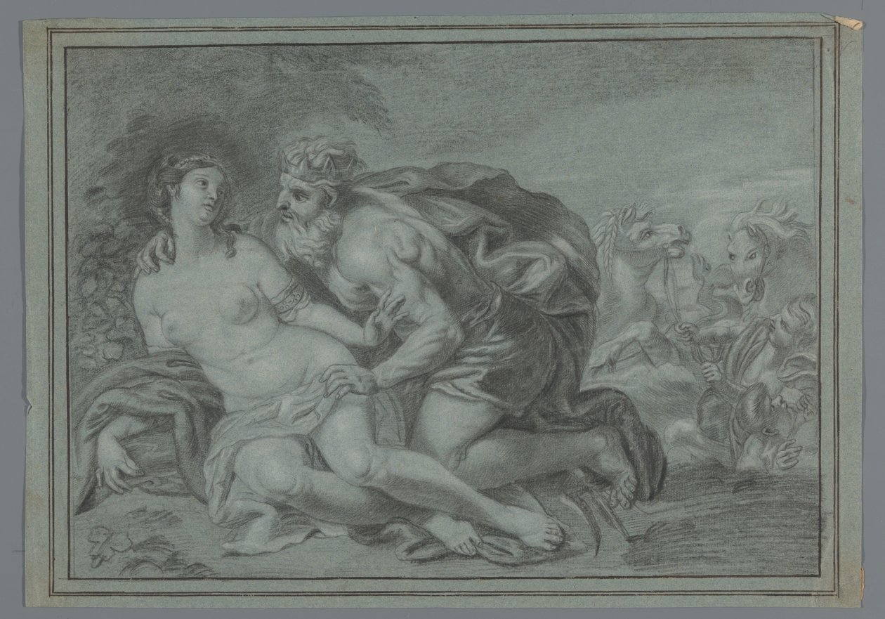 Neptun s nymfou od Anonymous