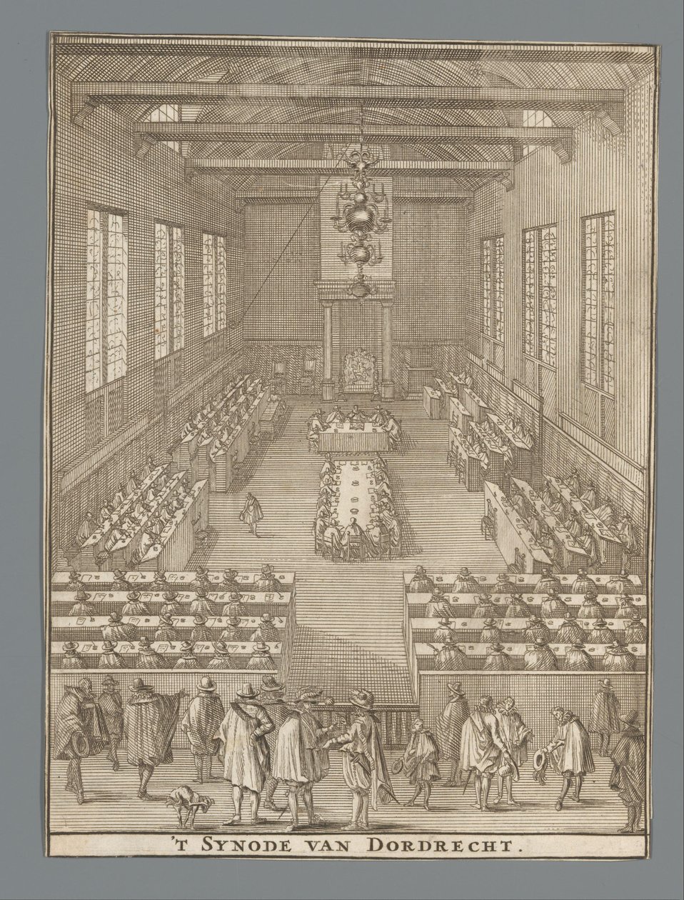 Zahájení synody v Dordrechtu, 1618 