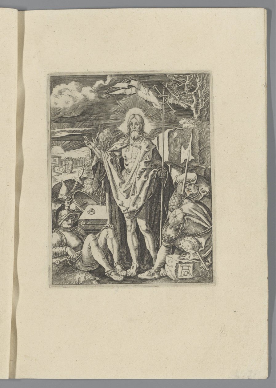 Vzestup Krista The Little Pass (název série) Passio Christi Ab Alberto Durer Nuremberg Figure (název série) od Anonymous