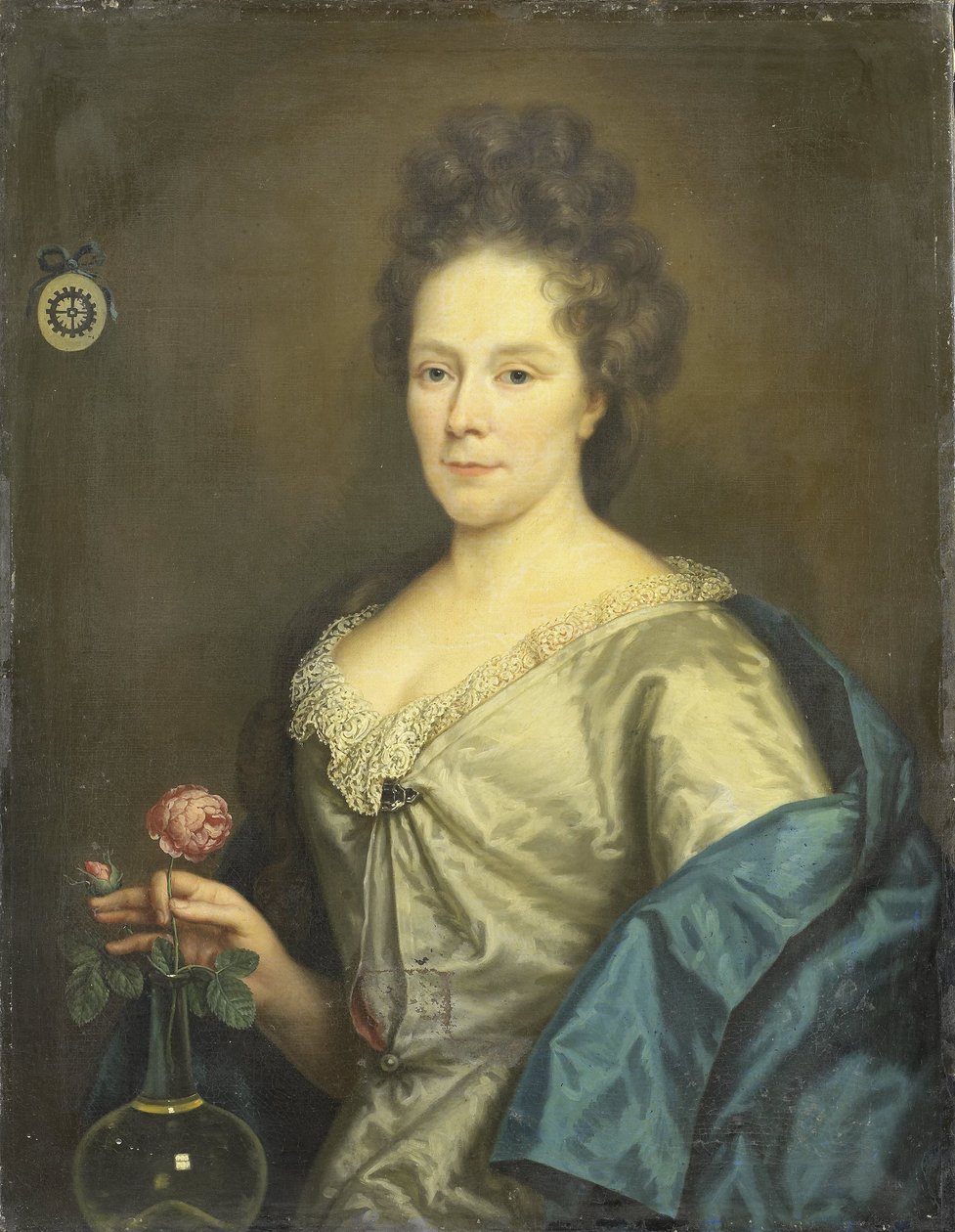 Portrét Anny Marie van Hogendorp (1655-1727). Druhá manželka Françoise Leydeckera od Anonymous