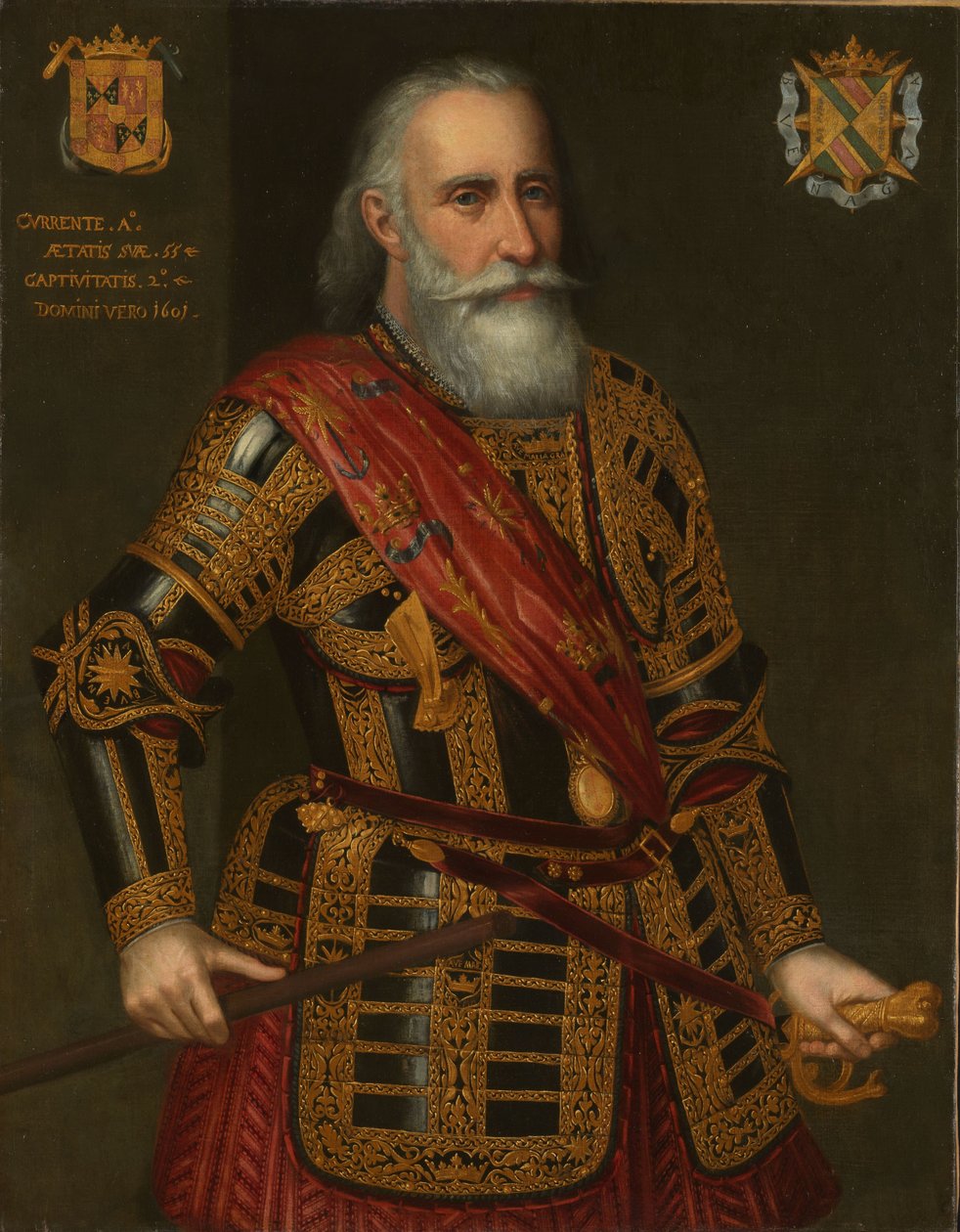 Portrét Francisca Hurtado de Mendoza Portrét Francisco Hurtado de Mendoza, admirál Aragonie od Anonymous
