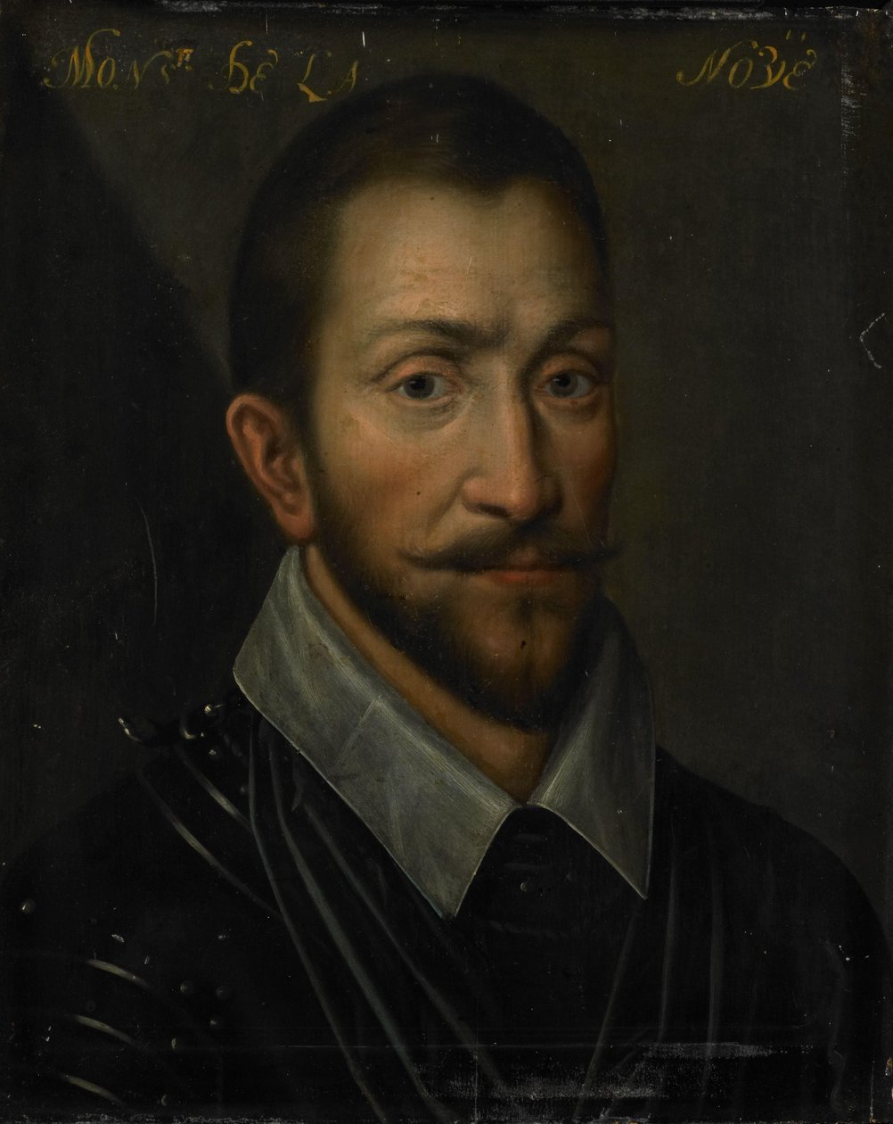Portrét Françoise de la Noue, lorda z Teligny, s příjmením Bras de Fer a Bayard Huguenot od Anonymous