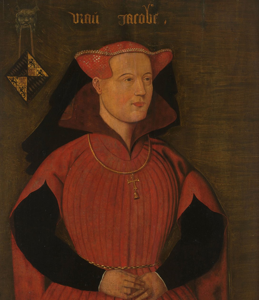 Portrét Jacoby Bavorské, hraběnky z Holandska a Zeelandu (Jacqueline, hraběnka z Hainaut) od Anonymous