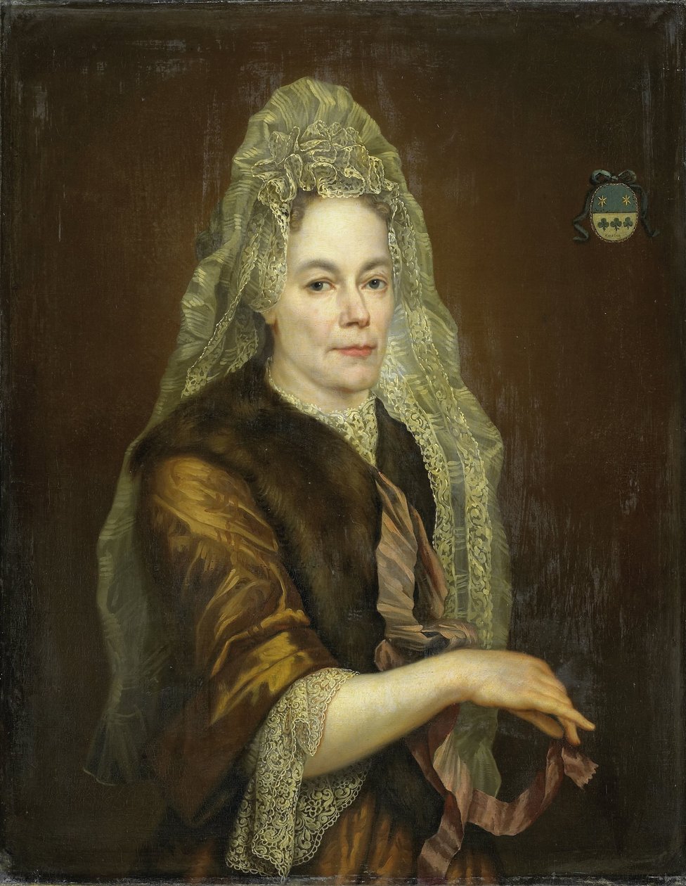 Portrét Petronely Kettinghové (1632-1707), manželky Diederika van Hogendorpa od Anonymous