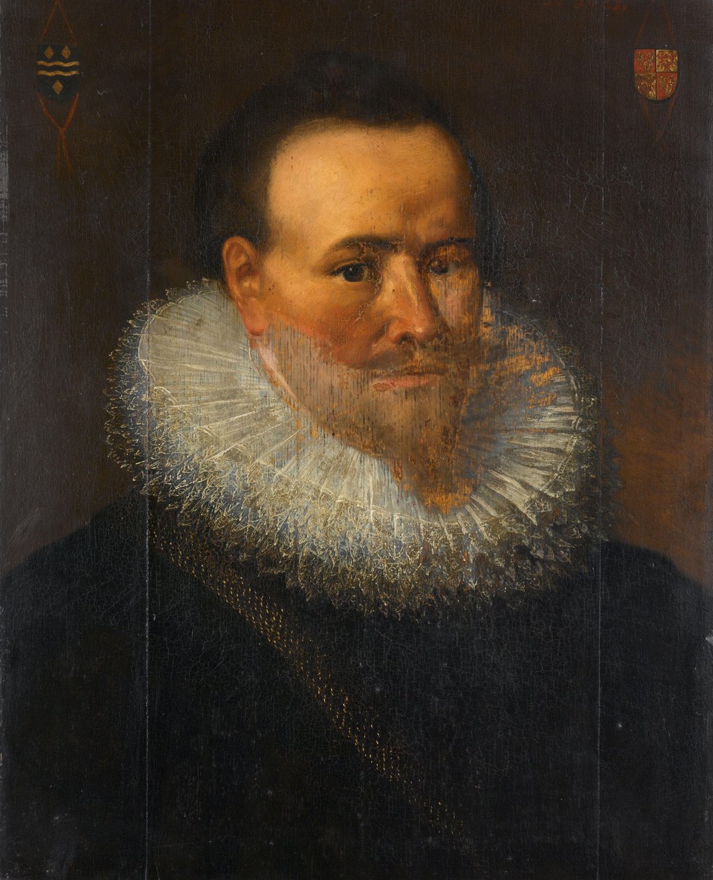 Portrét muže, možná Joris van Cats (asi 1590-1654) od Anonymous