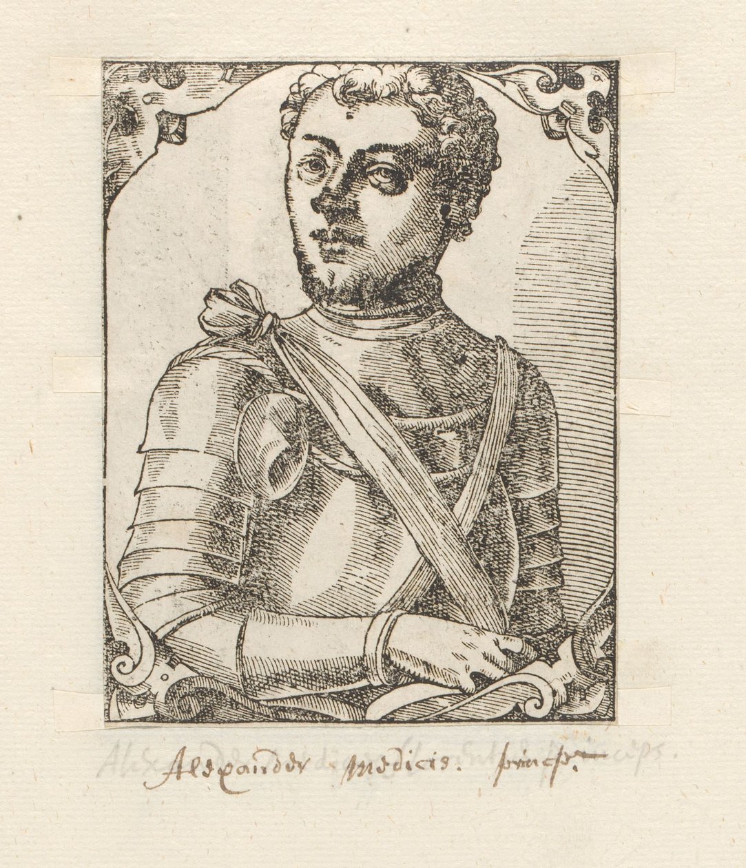 Portrét van Alessandro de
