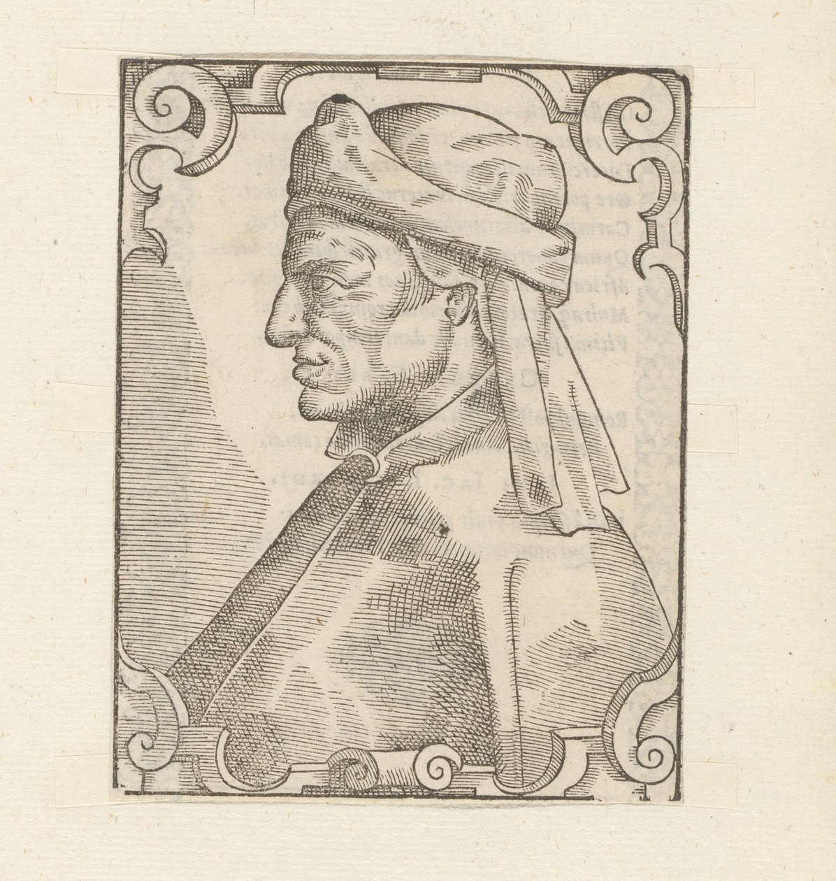 Portrét van Bartolus van Sassoferrato od Anonymous