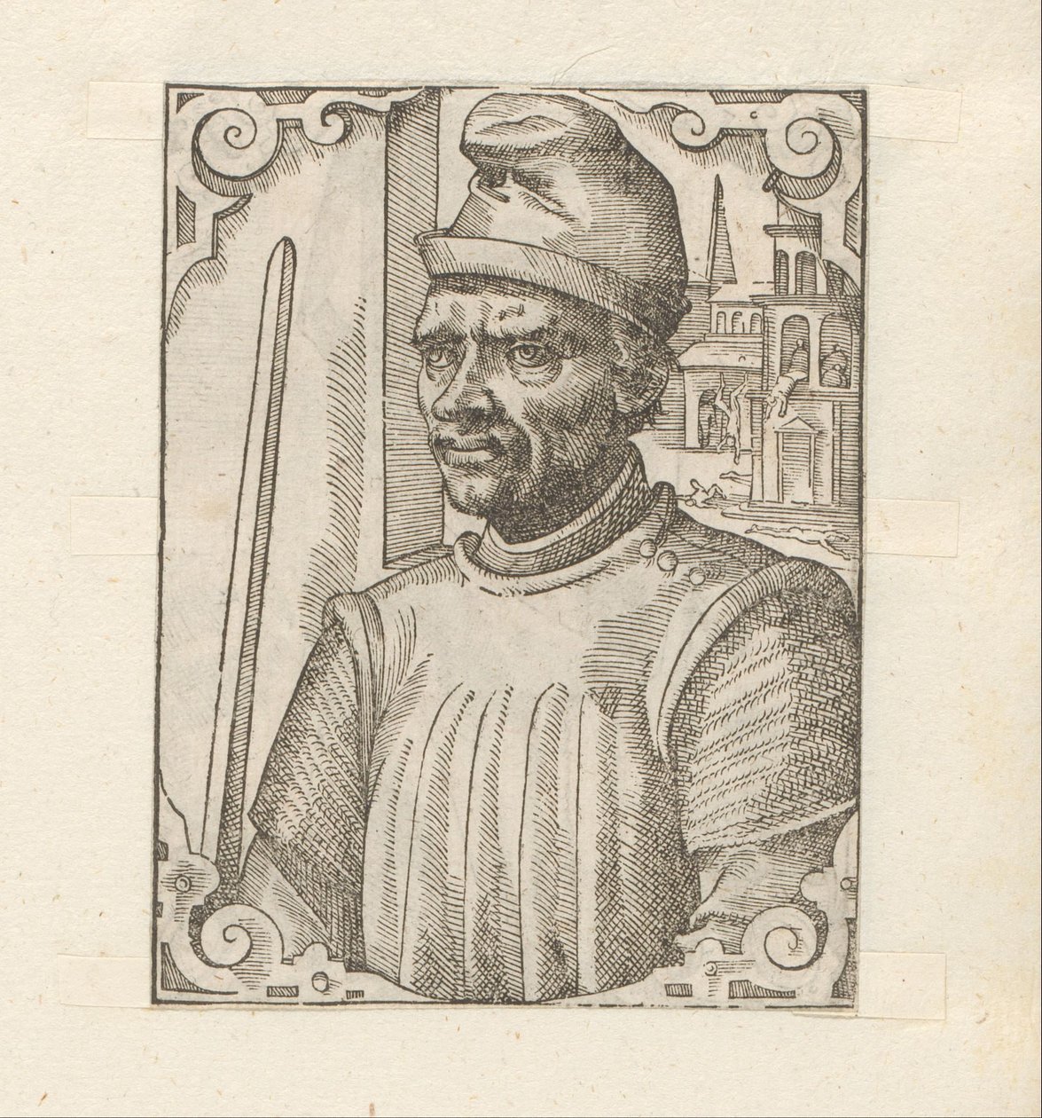 Portrét Cabrinus Fondalius od Anonymous