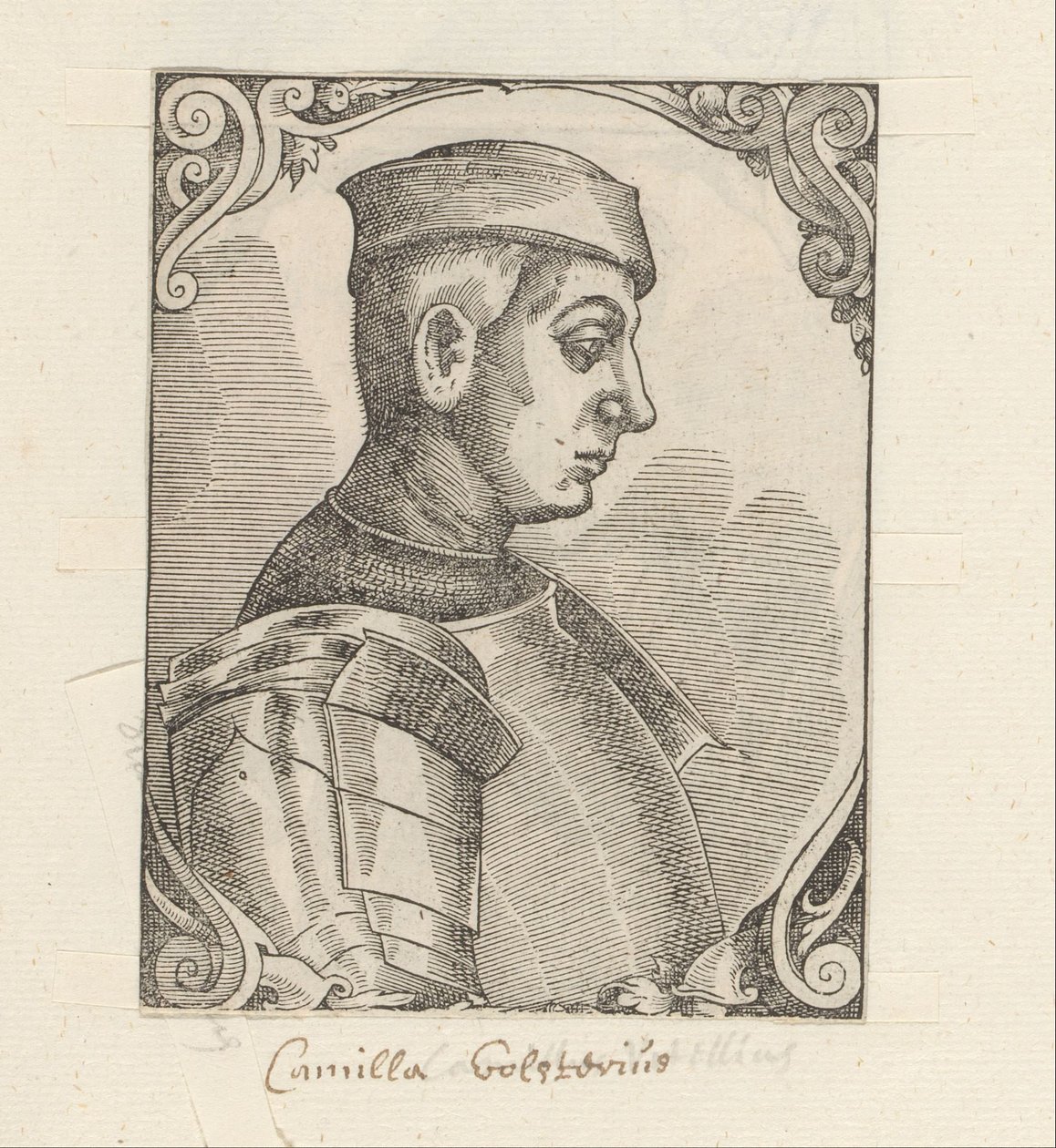 Portrét Camilla Vitella od Anonymous