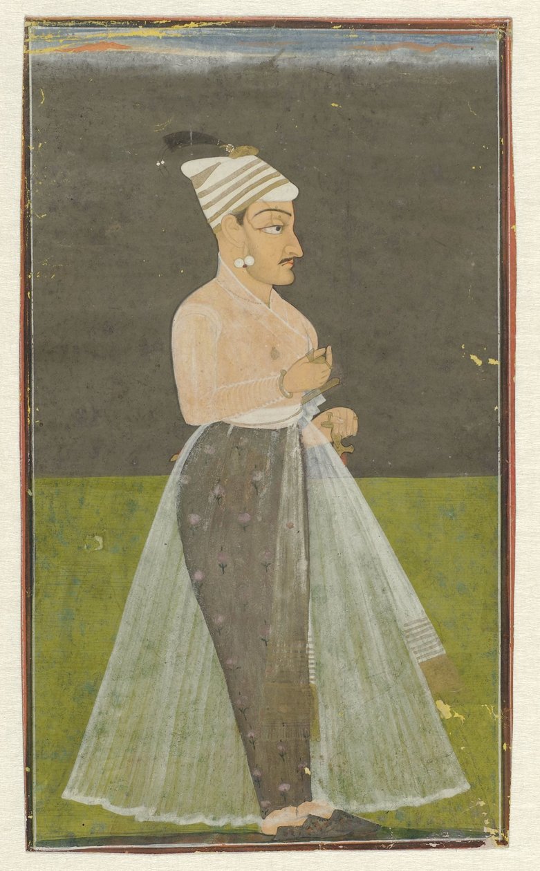 Portrét Van Daya Dutta, Raja Van Nurpur od Anonymous