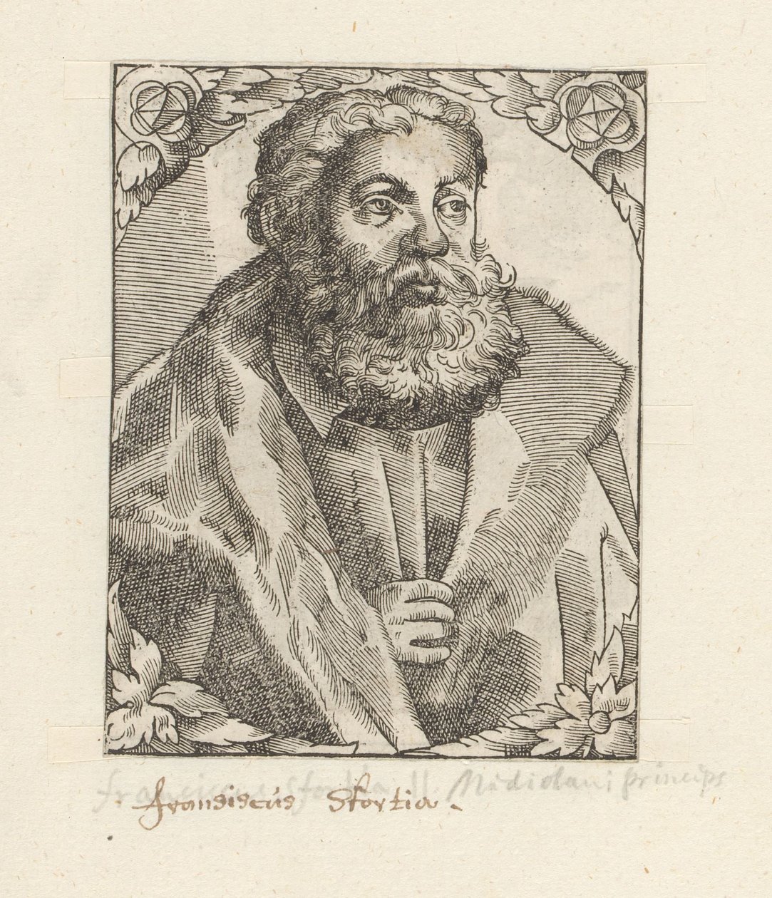 Portrét van Francesca II Sforza od Anonymous