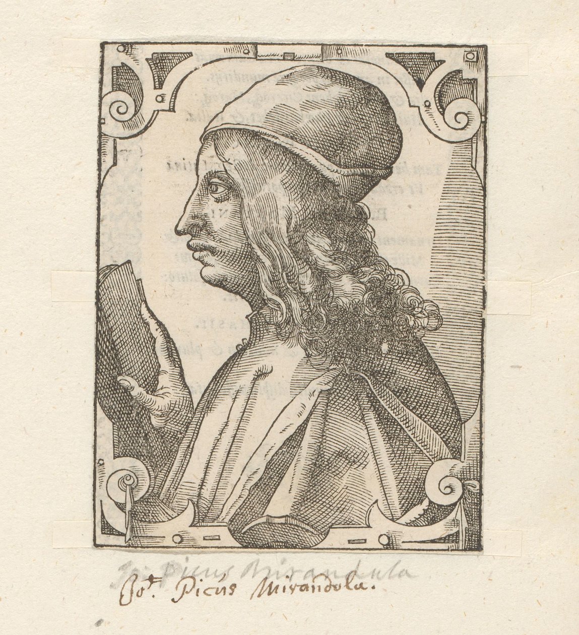 Portrét Giovanni Pico della Mirandola od Anonymous