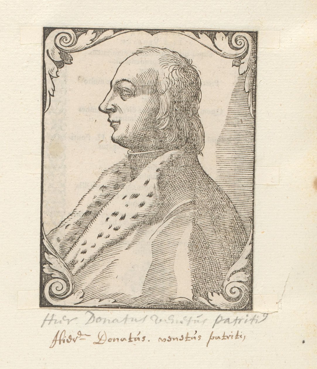 Portrét van Girolamo Donati od Anonymous