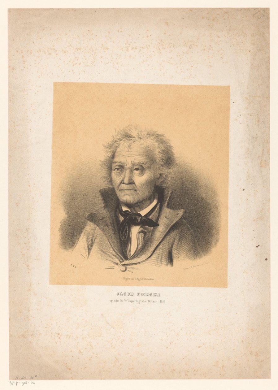 Portrét Jacoba Bývalého od Anonymous