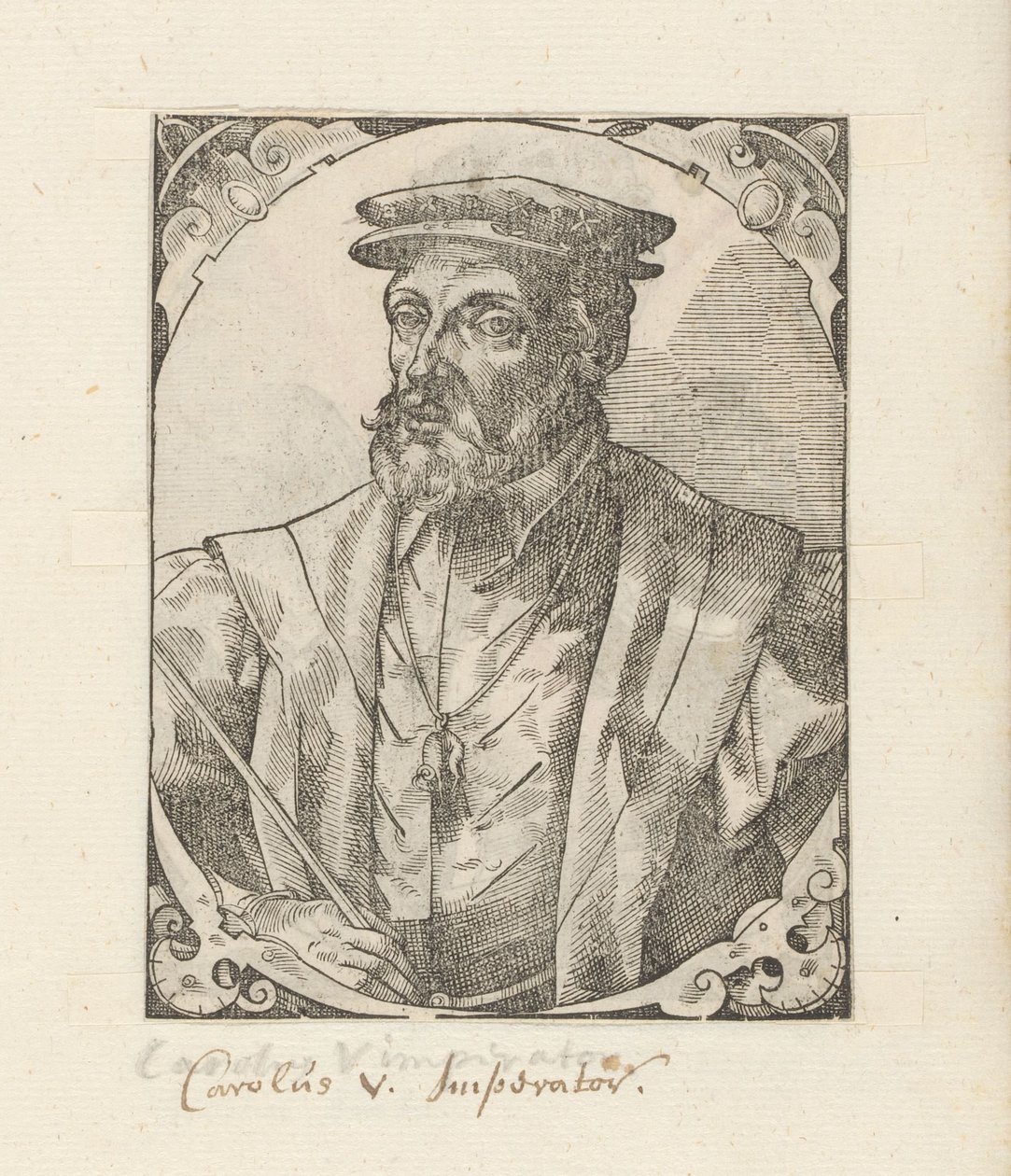 Portrét Karla V. Habsburského od Anonymous