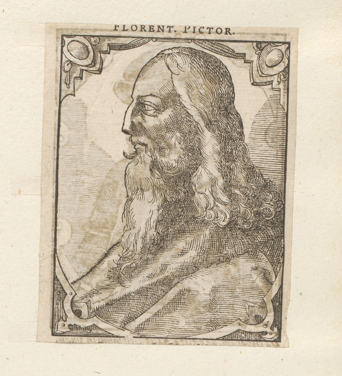Portrét van Leonarda da Vinciho od Anonymous