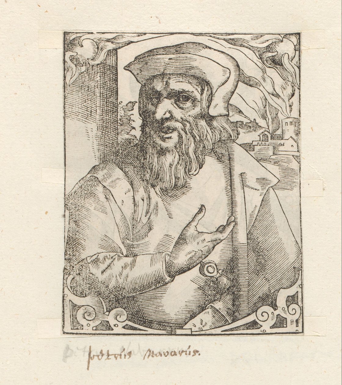 Portrét van Pedro Navarro od Anonymous