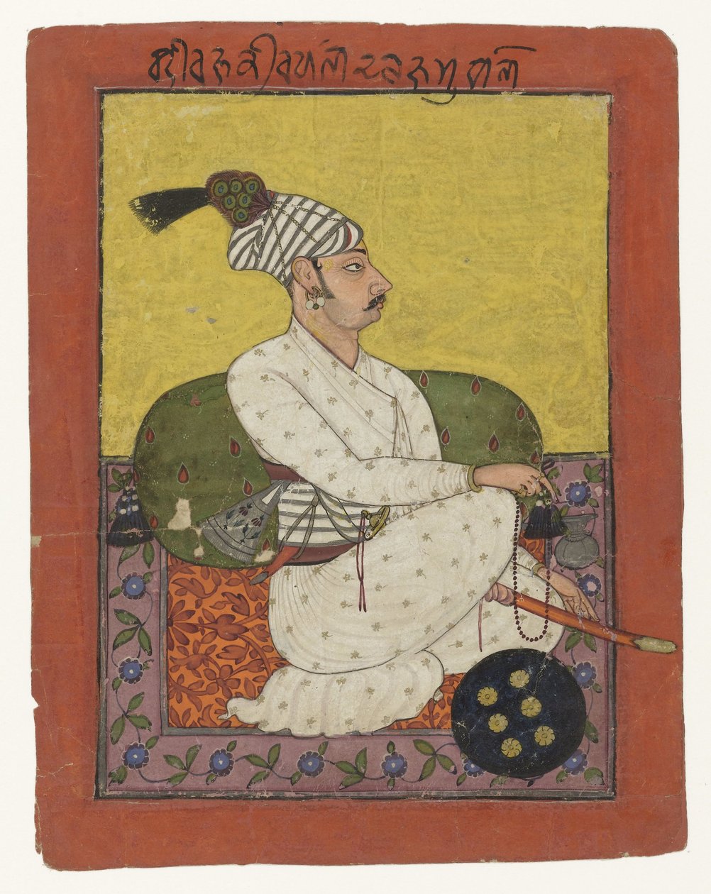 Portrét Van Raja Kirpal Dev Van Bahu (Jammu) od Anonymous