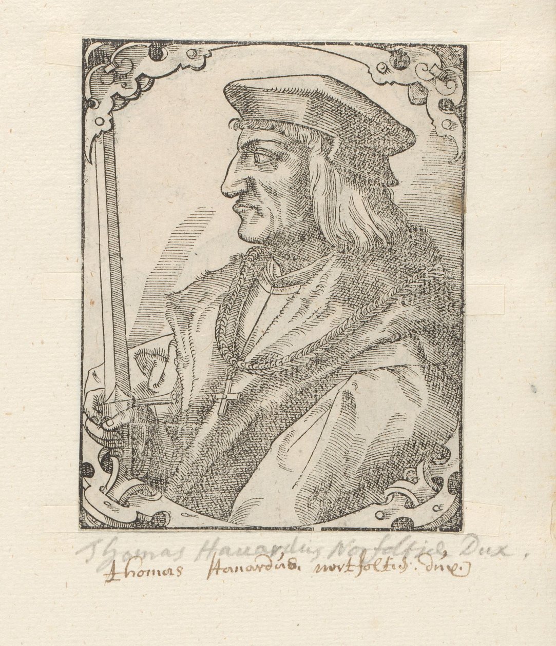 Portrét Thomase Howarda od Anonymous