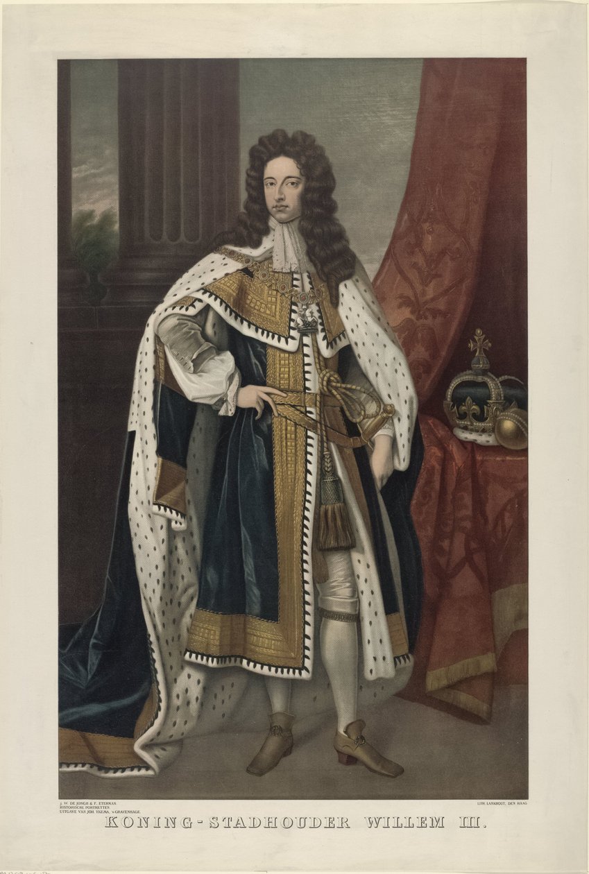 Portrét Viléma III., prince Oranžského Historické portréty (název série) od Anonymous