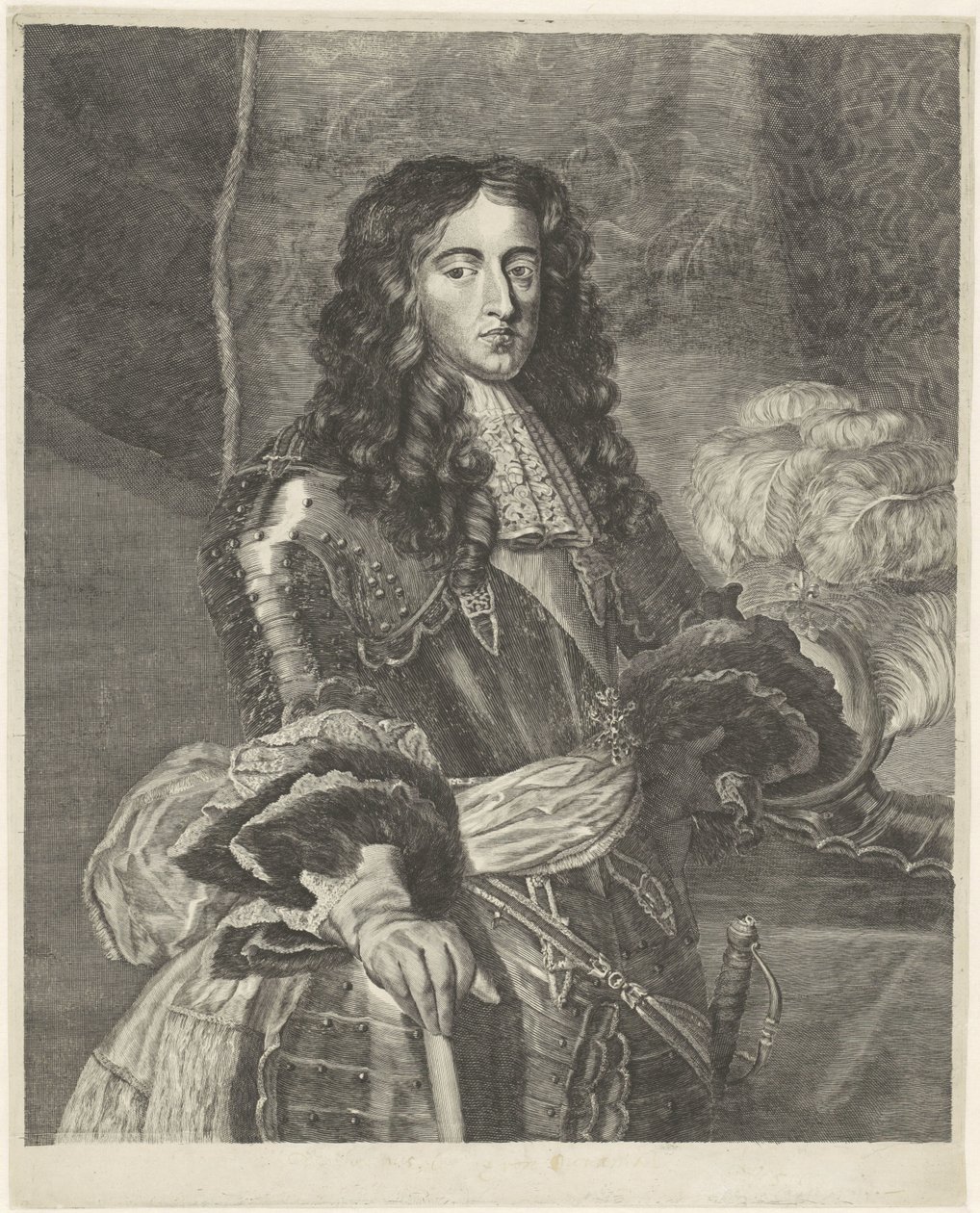 Portrét Viléma III., prince Oranžského od Anonymous