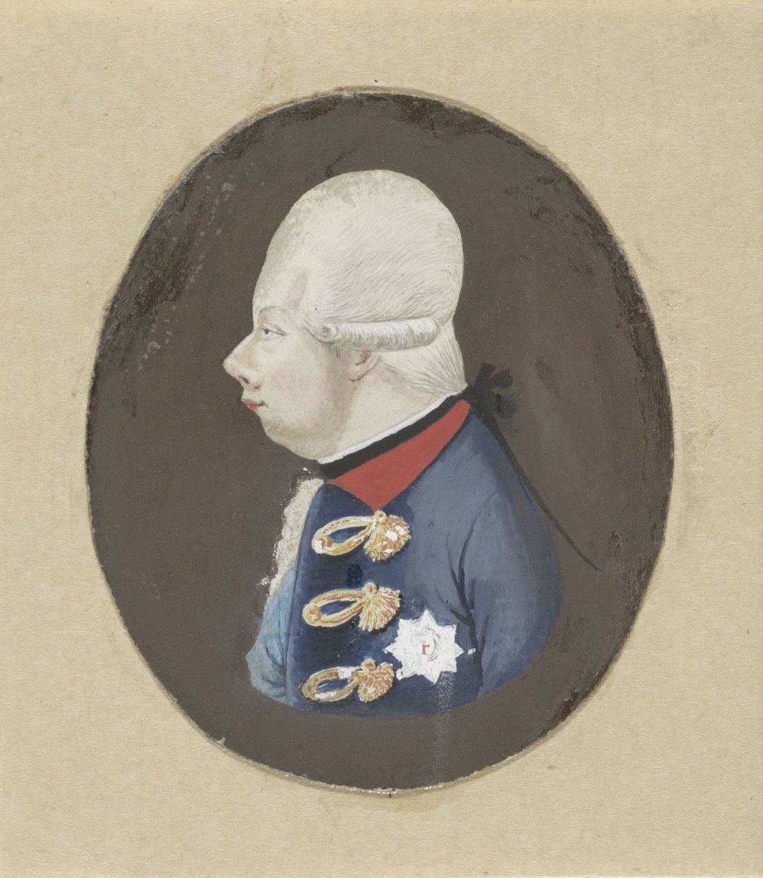 Portrét Williama V., prince z Orange-Nassau od Anonymous