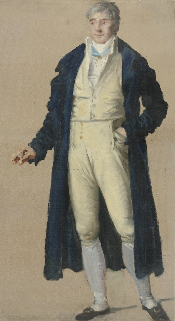 Celovečerní portrét hraběte de Tocqueville od Anonymous