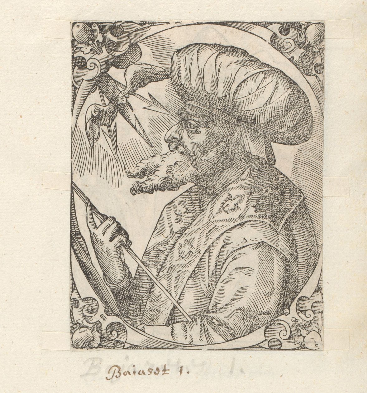Porter van sultán Bayezid I od Anonymous
