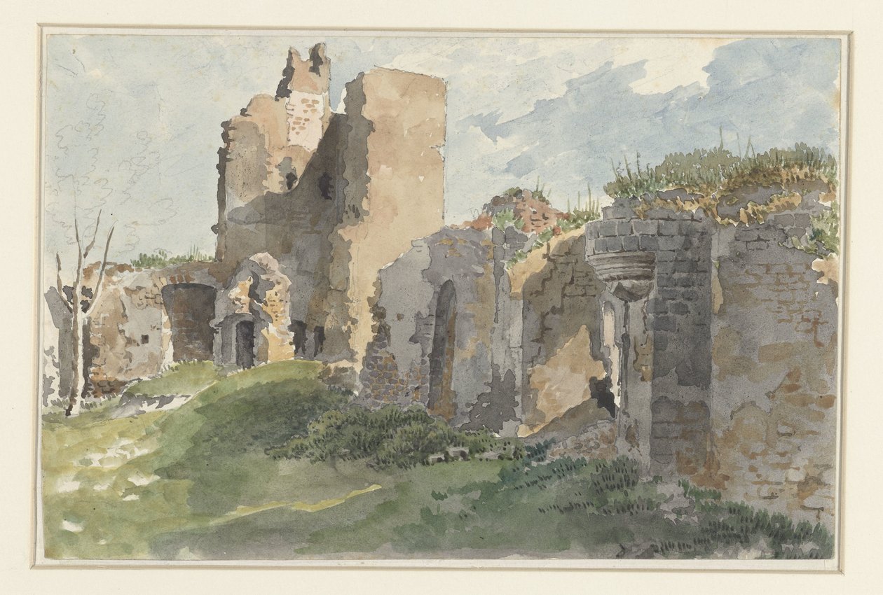 Ruiny hradu Chevreuse od Anonymous